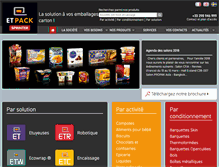Tablet Screenshot of et-pack.com